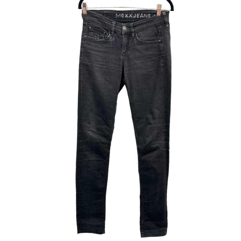 Mexx Jeans Slim Black Blast Distressed Jeans 26